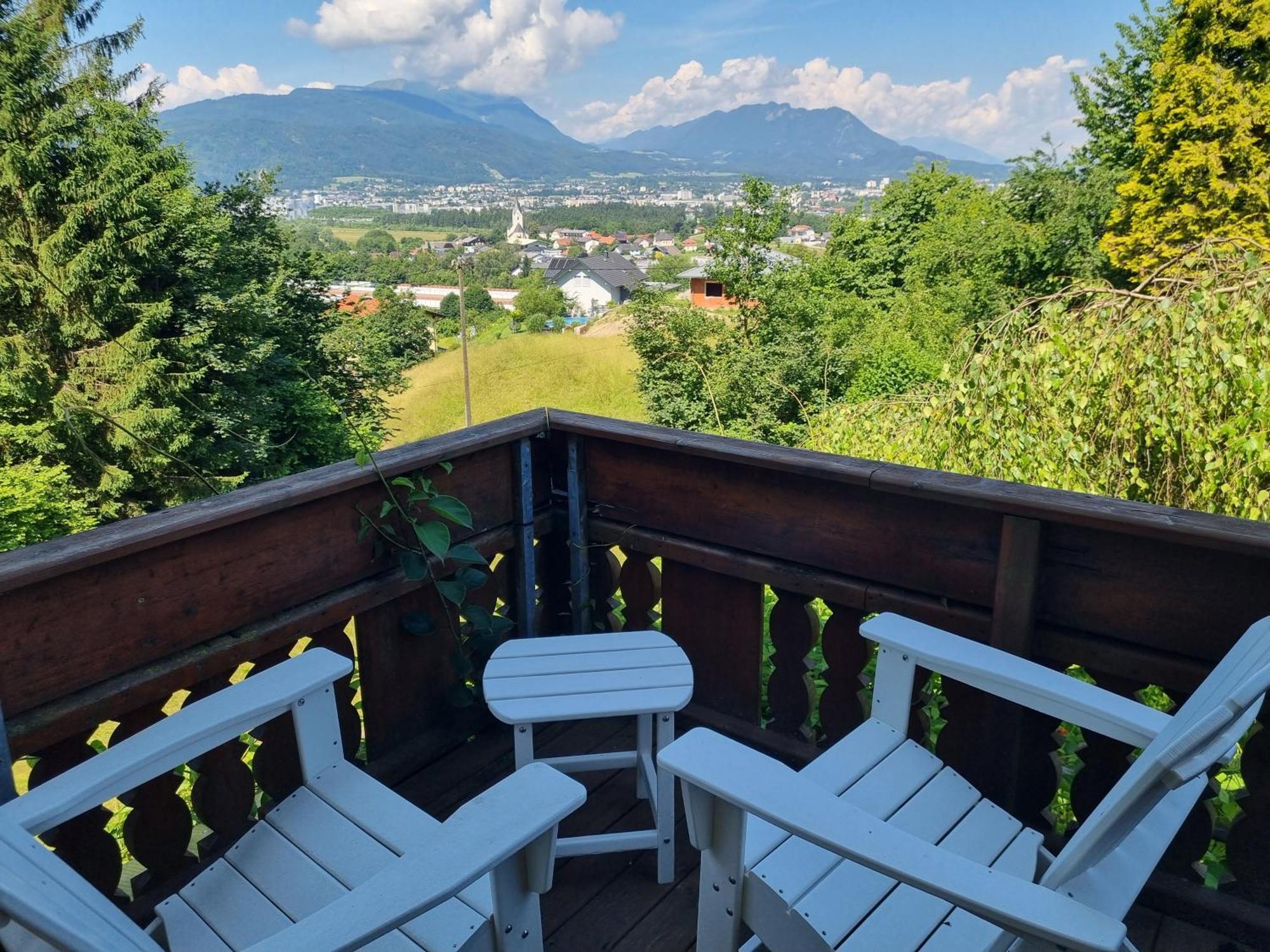 Fridas Place - Der Blick Ueber Ganz Villach - 160 M2 Ferienoase - Ganzes Haus Bis Zu 8 Personen Eksteriør bilde